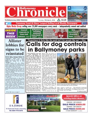 Ballymoney Chronicle